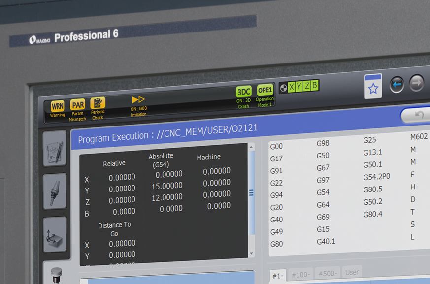 プロフェッショナル6：機械の性能を最大限に発揮する高度なCNC装置