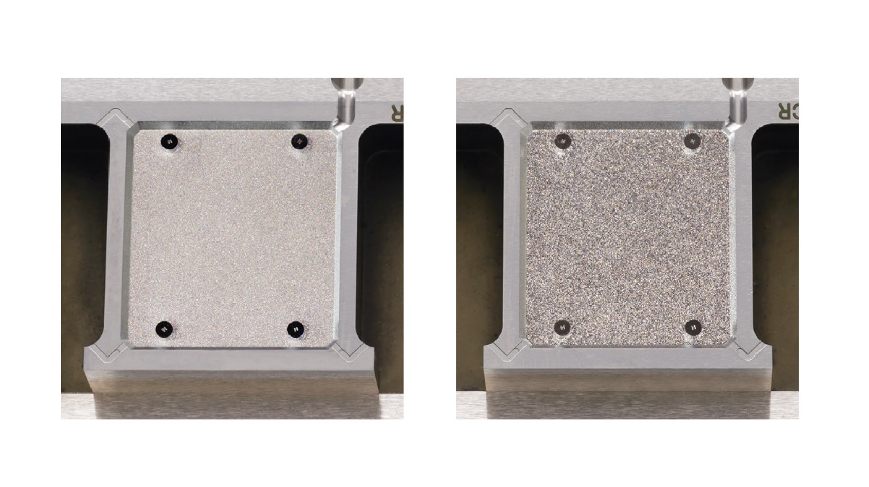 離型性の良い加工面